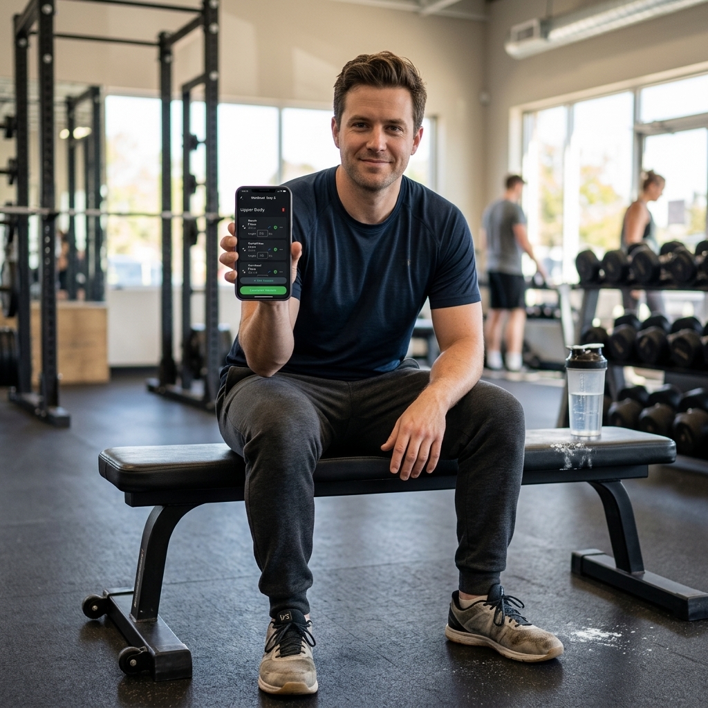 Body weight and progress tracking charts